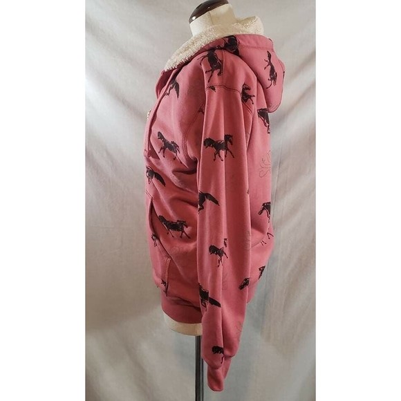 CE Schmidt WorkWear Fit For Her Horse Jacket with Hood Medium (10-12) Vintage - Picture 3 of 12